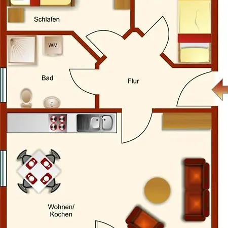 Rieke Apartment *